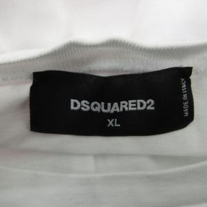 DSQUARED2 × PAC-MAN Tシャツ カットソー 半袖 ラウンドネック プリント ロゴ XL 白 ホワイト /SM10