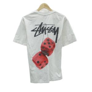 Tシャツ カットソー 半袖 プリント M 白 ホワイト /SM16 ECD001