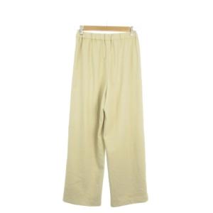Framework イージーパンツ ワイド 34 ベージュ 無地 ウエストゴム 長丈 /AO14 ECC001