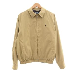 スイングトップ ハリントンジャケット ワンポイントロゴ M ベージュ系 /UO ECD001