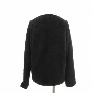 Patagonia フリースジャケット S 黒 ブラック クルーネック プルオーバー /HW ECD001