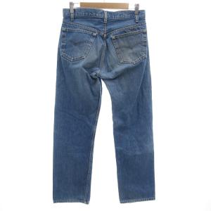 Levi's 501 デニムパンツ ボタンフライ USA製 ボタン裏524 W33 L32 インディゴブルー