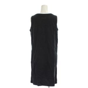 SEE BY CHLOE タンクトップ 38 黒 ブラック ラインストーン付きリボン ポケット付き /GP GY58