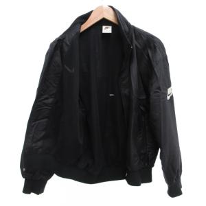 NIKE 白タグ ヴィンテージ スタンドカラージャケット M ブラック