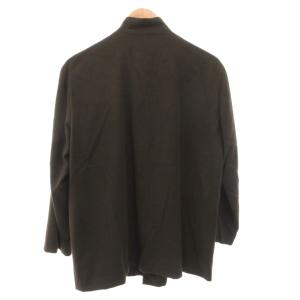 ISSEY MIYAKE MEN スタンドカラージャケット ブルゾン カーキ /FF ECC001