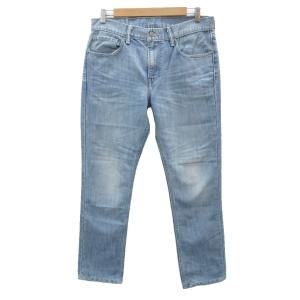 日本製 ボタン裏J22 復刻 デニムパンツ インディゴ ダメージ加工 W33