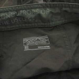 Patagonia ウェーブフェアラー ボードショーツ ショートパンツ ハーフパンツ ナイロン 32 チャコールグレー 86623