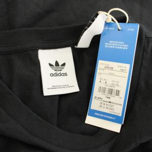 adidas Originals タグ付き TREFOIL OMBRE TEE Tシャツ カットソー トレフォイルロゴ 半袖 XO 黒 ブラック