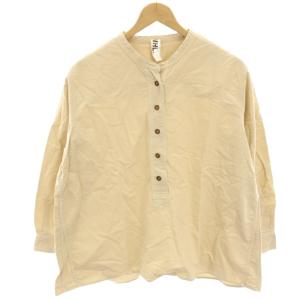 シャツ ブラウス 長袖 1 ベージュ 595-8253509 /HN ECD001