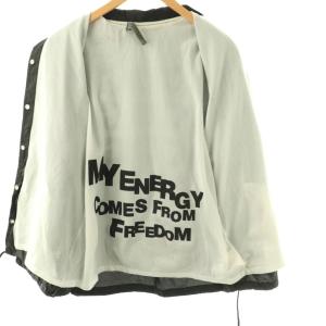 COMME des GARCONS GOODDESIGNSHOP ナイロンジャケット M ブラック ホワイト /DO ECD001
