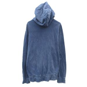 POLO RALPH LAUREN ジャケット パーカー ミドル丈 ジップアップ ロゴ刺繍 M 紺 /SY65 ECD001