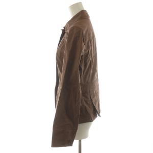 BURBERRY LONDON セットアップ ジャケット パンツ コットン 40 茶 ブラウン FCA61-350-55 FQA51-350-55