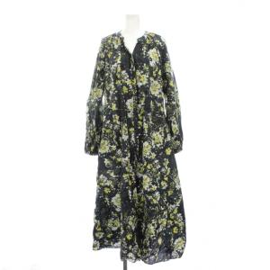 ワンピース シャツワンピース ロング 1 マルチカラー 花柄 /GP ECD001