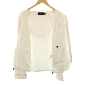 POLO RALPH LAUREN ジャケット ジップアップ アウター S 白 ホワイト /YM ECD001