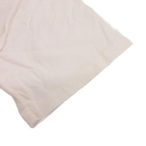 NUMBER (N)INE クルーネックTシャツ 半袖 ミドル ハーフ丈 ロゴプリント 3 白 ホワイト /ML ECD001
