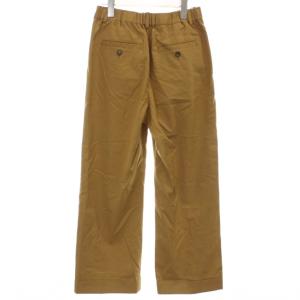 UNITED ARROWS ワイドパンツ ボトムス 36 キャメル フルレングス タック入り /GG ECD001