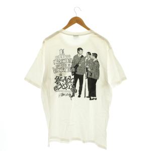 Tシャツ カットソー プリント L ホワイト /DF ECD001