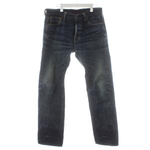 デニムパンツ ジーンズ ジーパン Gパン ボタンフライ W34 青 ブルー S5000VX /AN33