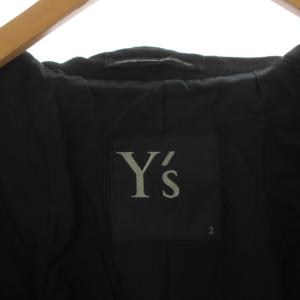 Y's ヨウジヤマモト ジャケット ウール 2 ブラック YD-J12-111