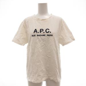Tシャツ カットソー M 半袖 ロゴ刺繍 白 ホワイト /JS ECA001
