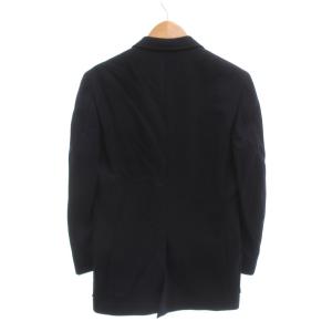 NEWYORKER 美品 テーラードジャケット ブレザー 紺ブレ 金ボタン シングル 92YA6 紺 ネイビー /JS ECA001