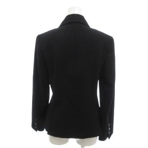 BODY DRESSING Deluxe 美品 セットアップ テーラードジャケット シングル タイトスカート アンゴラ混 9 黒 ブラック /YJ