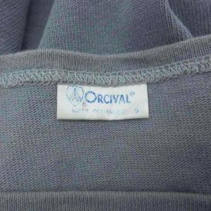 ORCIVAL カットソー 長袖 ボートネック 無地 5 L グレー /SY26 ECA001