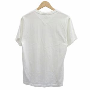 KENZO Tシャツ カットソー 半袖 M 白 ホワイト ロゴプリント /SM33 ECA002