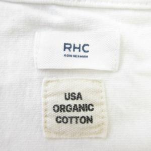 Ron Herman RHC Tシャツ M 白 ホワイト 半袖 丸首 左胸ポケット /AO27 ECA002