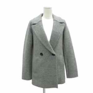 Pコート ピーコート ショート丈 38 M グレー /SY60 ECD002