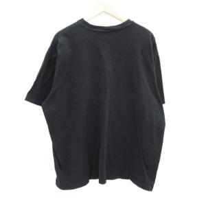 THE NORTH FACE × シュプリーム Supreme Tシャツ カットソー XL 黒 半袖 ラウンドネック ロゴプリント /SY15