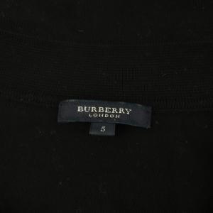 BURBERRY スキッパー ニットセーター ノバチェック 5 ブラック