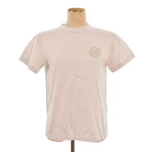 Tシャツ 半袖 ロゴ刺繍 M ピンク ECD002