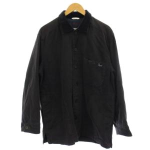 ジャケット 上着 L 紺 ネイビー 長袖 コーデュロイ襟 ポケット付き /GP ECD002