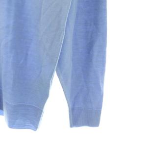 JOHN SMEDLEY ニット セーター 長袖 ウール ライトブルー /NR ECD002