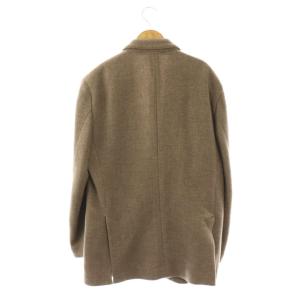 Papas テーラードジャケット 上着 L ウール 茶 ブラウン 長袖 D044CFJ 009 /GG ECD002