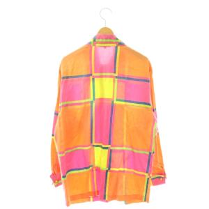 GIANNI VERSACE シャツ ブラウス ?U マルチカラー 総柄 長袖 /GG ECD002