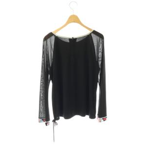 LEONARD FASHION カットソー 長袖 M 黒 /NR ECD002