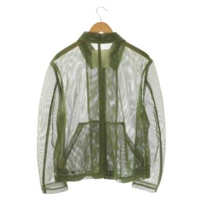 COMME des GARCONS メッシュジャケット M カーキグリーン
