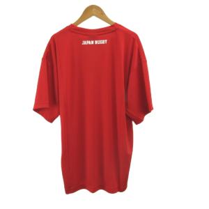 CANTERBURY Tシャツ LL（XL） 赤 レッド 半袖 クルーネック ロゴプリント /RK ECB001