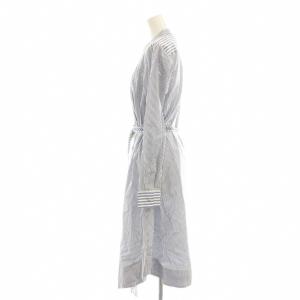 Max Mara Weekend シャツワンピース ストライプ柄 40 ブルー ホワイト ECC002