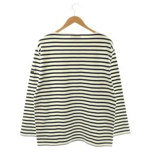 SAINT JAMES ボーダーカットソー 長袖 コットン L 紺 白 /CX ECB002