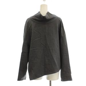 ADORE ブラウス カットソー 38 グレー 長袖 プルオーバー /LPECE003