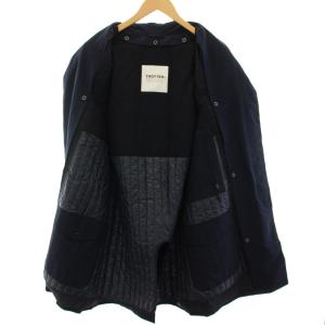 MACKINTOSH PHILOSOPHY MACKINTOSHPHILOSOPHY TROTTER ステンカラーコート ロング アウター 中綿ライナー付き 42 紺 /YM ECE003