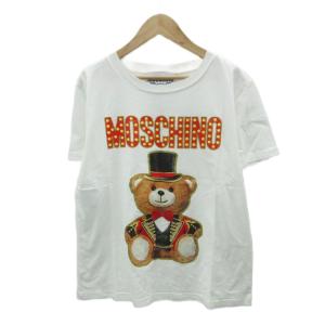 Tシャツ カットソー オフホワイト 半袖 プリント /HO42 ECE003
