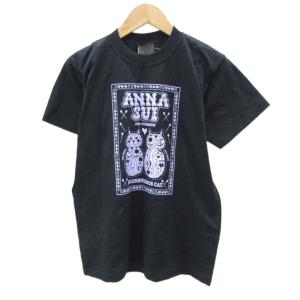 Tシャツ カットソー M 黒 ブラック ロゴプリント 半袖 /SM23 ECE003
