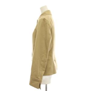 BURBERRY LONDON ジャケット アウター 40 ベージュ 長袖 レギュラーカラー FCA21-225-42 /YM ECE003