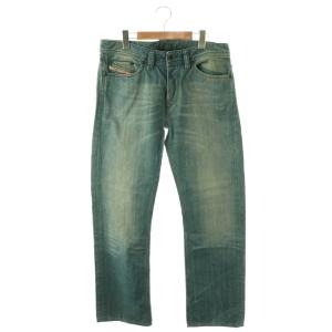 デニムパンツ ジーンズ ボタンフライ W32 L34 インディゴブルー /DO ECE003