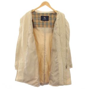 BURBERRY LONDON ステンカラーコート スプリングコート 春アウター フード L ベージュ /TK ECE003