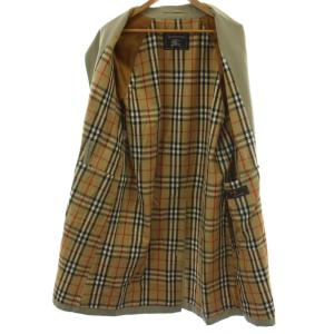 burberrys ステンカラーコート 90-165-4 カーキ BBA50-902-70